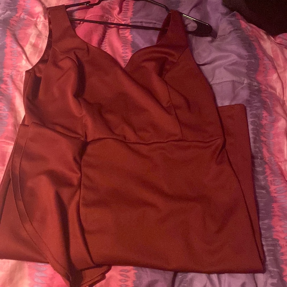Red dress